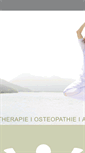 Mobile Screenshot of osteopathie-sachs.de
